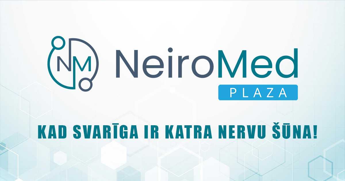 Laipni lūgti NeiroMed – kad svarīga ir katra nervu šūna!