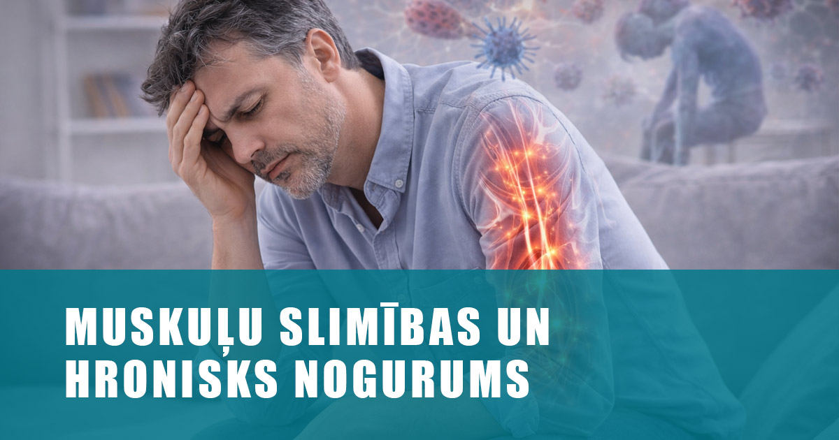 Muskuļu slimības un hronisks nogurums